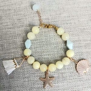 Yellow quartz bracelet New
